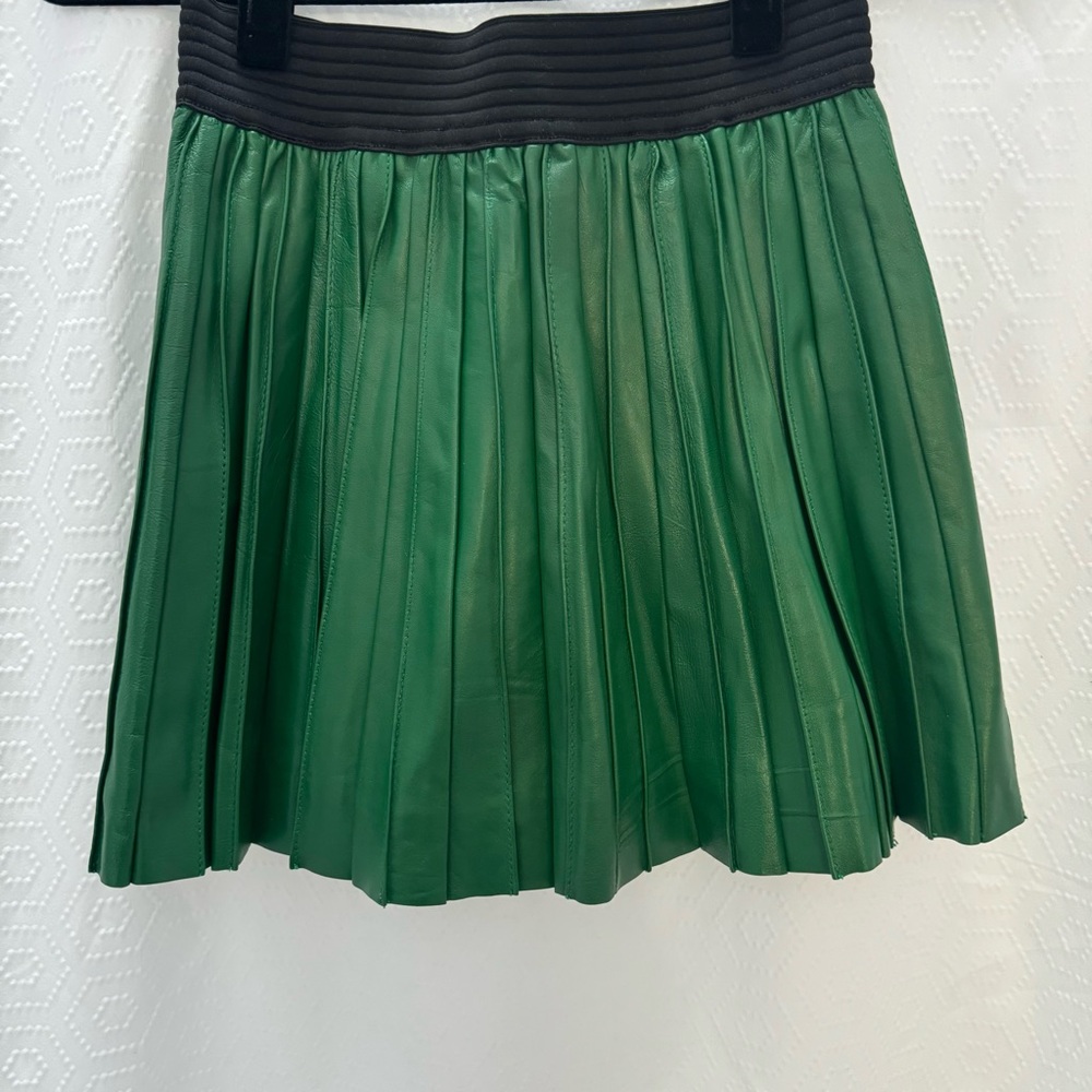 Parker Leather Mini Skirt